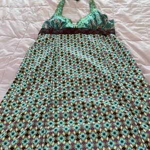 ATHLETA swim material halter dress 6